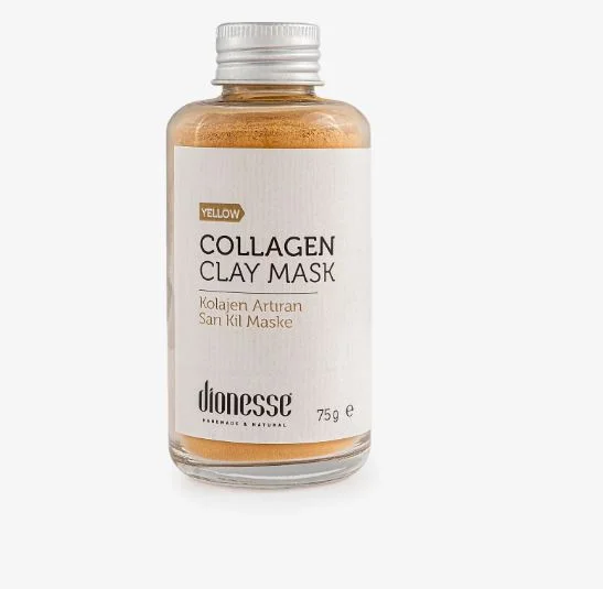 Sarı Kil Canlandırıcı Kolajen Maske